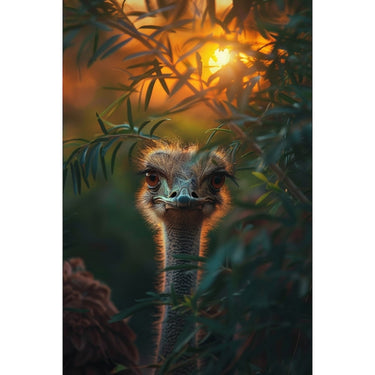 Ostrich Painting